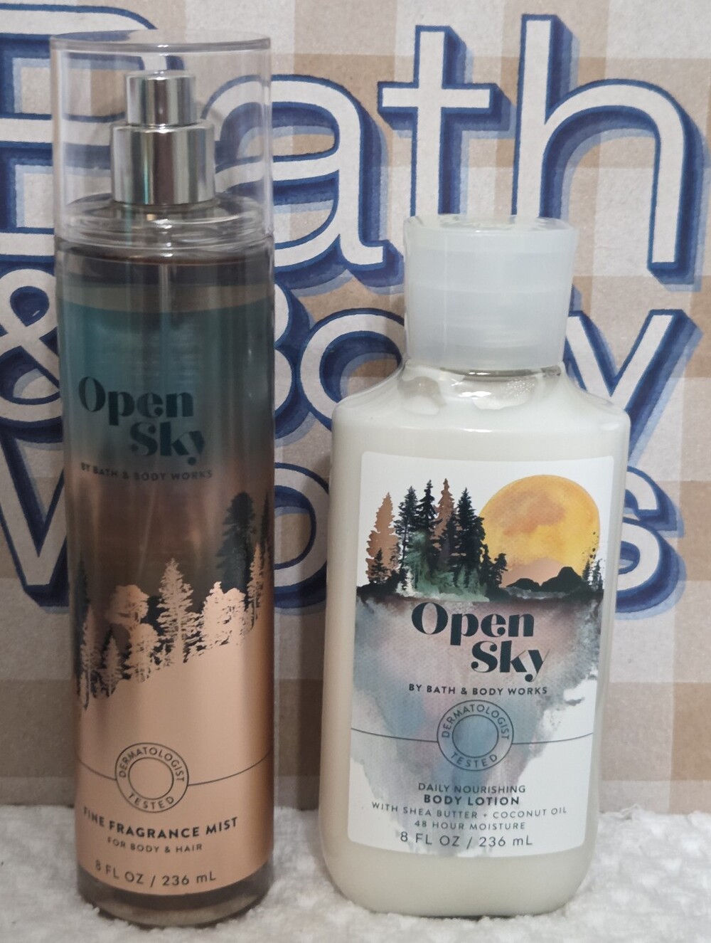 Bath and Body Works OPEN SKY Bundle